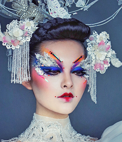 创意化妆作品