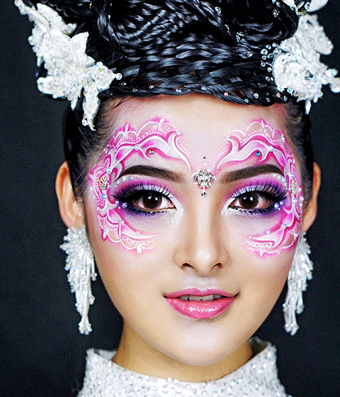 创意化妆作品