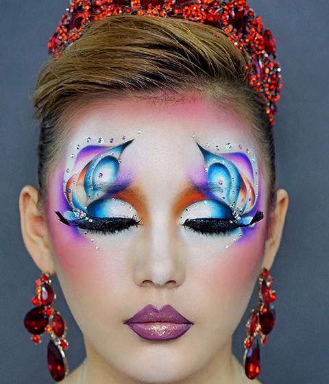 创意化妆作品
