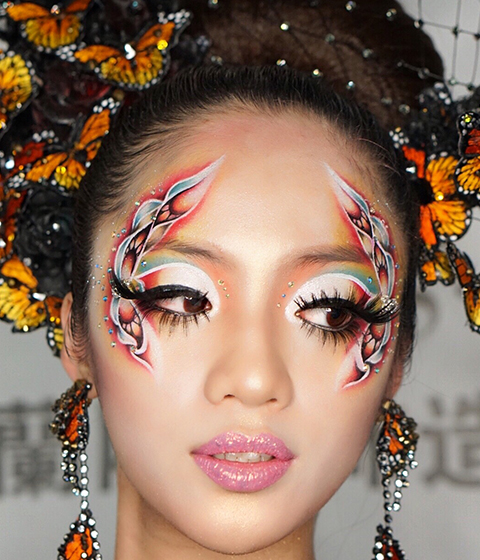 创意化妆作品