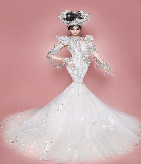 新娘服饰作品